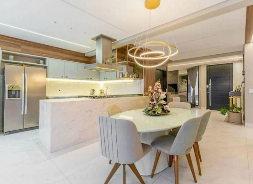 Santa Cândida, Cond. Boulevard Boa Vista, Casa com Elevador, 4 Quartos, 3 Suítes, 4 Vagas, Mobilia