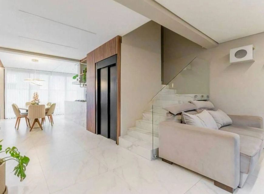 Santa Cândida, Cond. Boulevard Boa Vista, Casa com Elevador, 4 Quartos, 3 Suítes, 4 Vagas, Mobilia