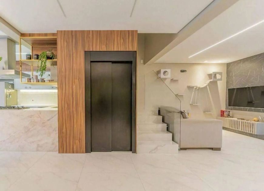 Santa Cândida, Cond. Boulevard Boa Vista, Casa com Elevador, 4 Quartos, 3 Suítes, 4 Vagas, Mobilia