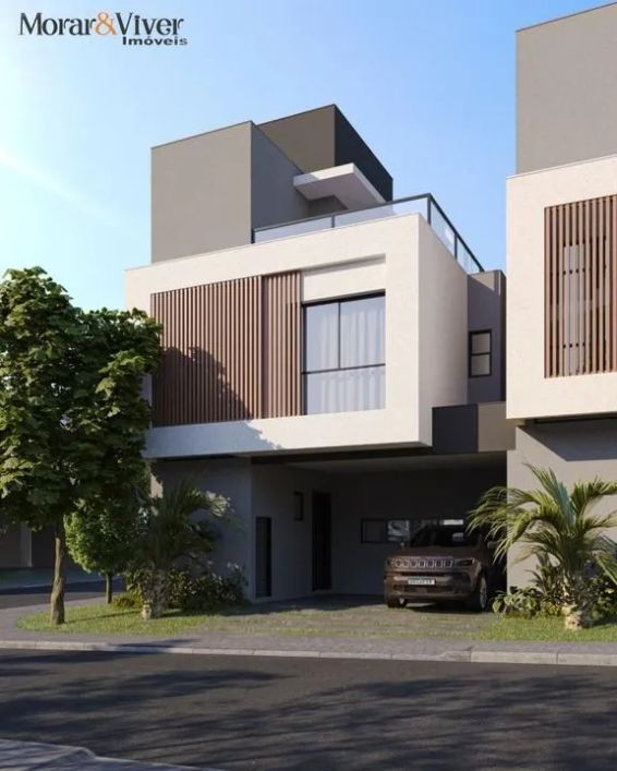 Casa para Venda em Curitiba, Bacacheri, 3 dormitórios, 3 suítes, 4 banheiros, 2 vagas