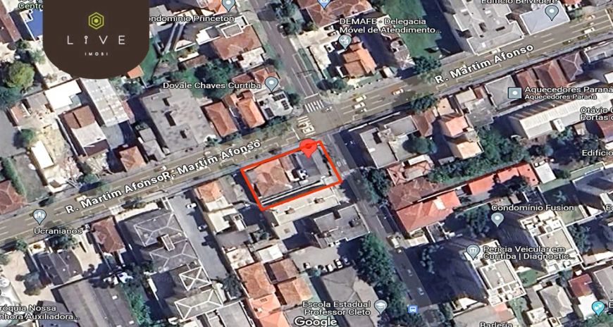 Vende dois terrenos com área total de 508 m² ZR-4 Incentivo Batel