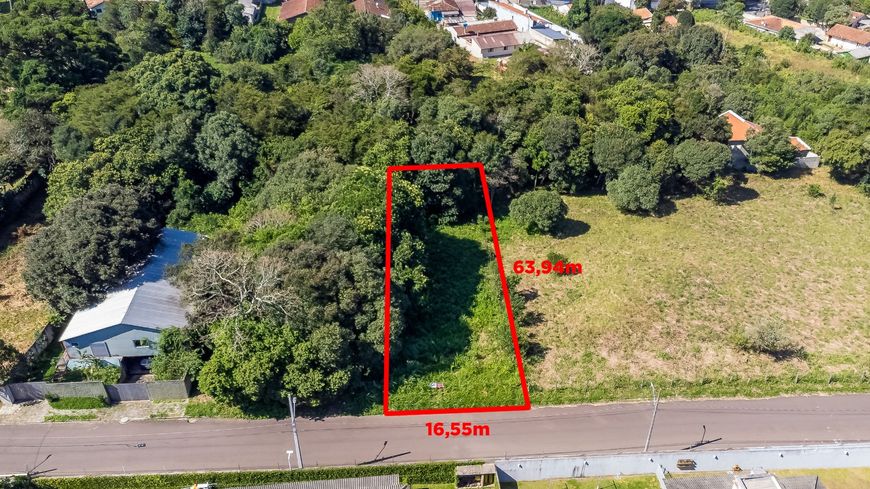 Terreno no São Braz área de 1.058,00m2