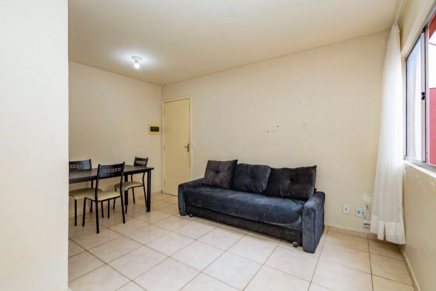 Apartamento TÉRREO à venda, 2 quartos, 44m2, 1 vaga, bairro Santa Cândida – Curitiba/PR
