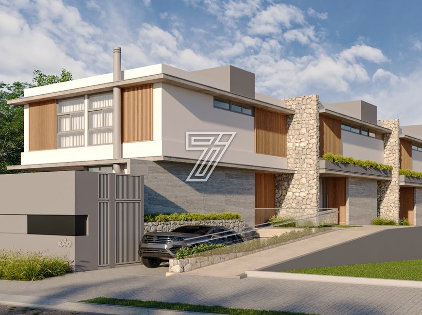 Casa de condomínio para venda com 212m², 3 suítes em Santa Felicidade - Curitiba - PR
