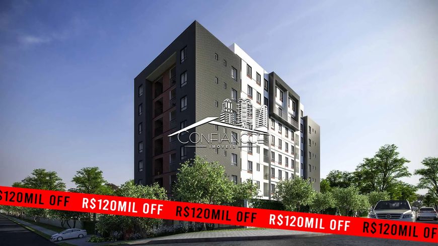 Apartamento 2 Quartos com Suíte à Venda no Bairro Tinguí em Curitiba - PR