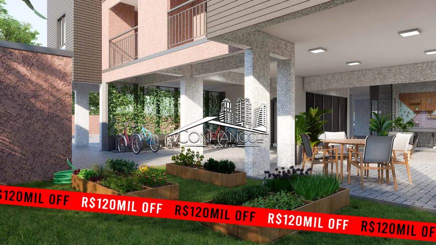 Apartamento 2 Quartos com Suíte à Venda no Bairro Tinguí em Curitiba - PR