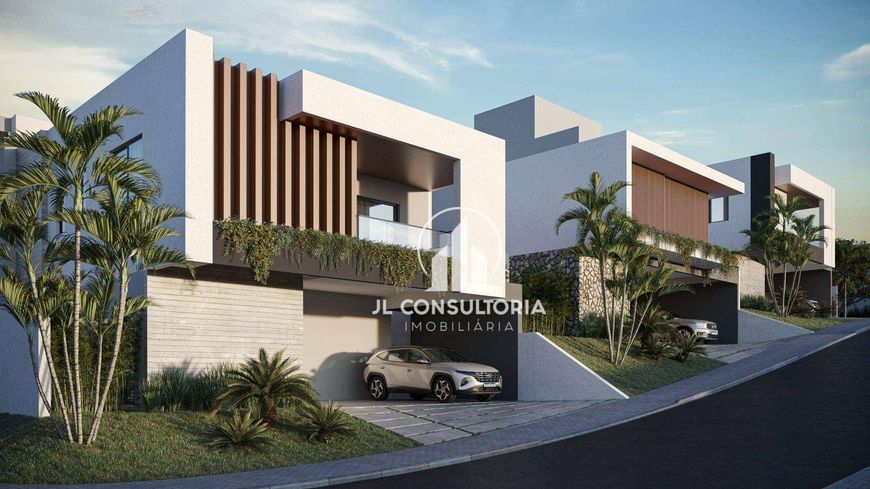 Casa com 4 dormitórios à venda, 293 m² por R$ 3.966.638,30 - Cascatinha - Curitiba/PR