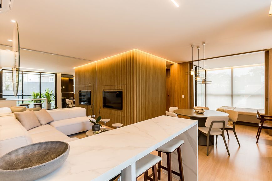 HEDGE: APARTAMENTO DECORADO NO BATEL