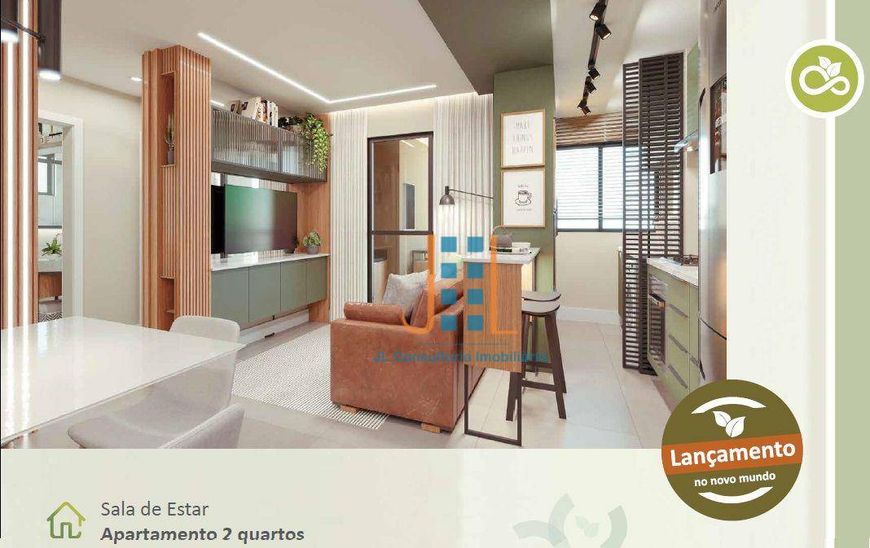 Apartamento à venda, 74 m² por R$ 813.119,81 - Novo Mundo - Curitiba/PR