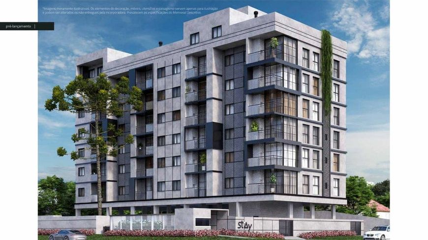 Lançamento Apartamentos , vários tipos de plantas, para venda possui 31m² com 1 quarto em Bacacheri