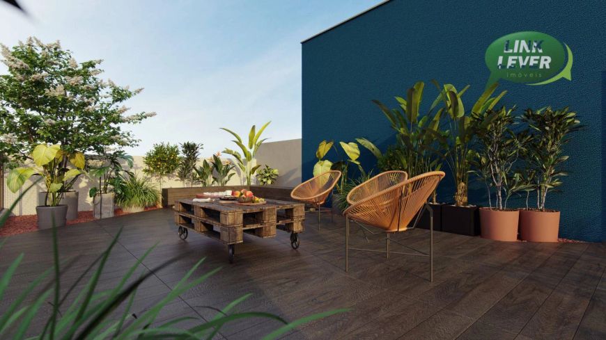 Apartamento com 1 dormitório à venda, 25 m² por R$ 575.420,00 - Bacacheri - Curitiba/PR