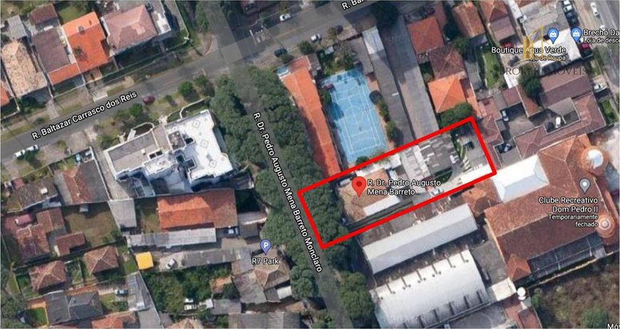 Terreno à venda, 1118 m² por R$2.600.000 - R. Dr. Pedro Augusto Mena Barreto Monclaro, 130 - Água Ve