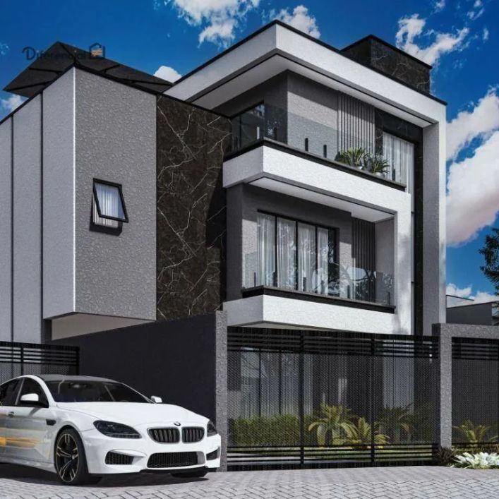 Sobrado com 3 dormitórios à venda, 136 m² por R$ 989.000,00 - Água Verde - Curitiba/PR
