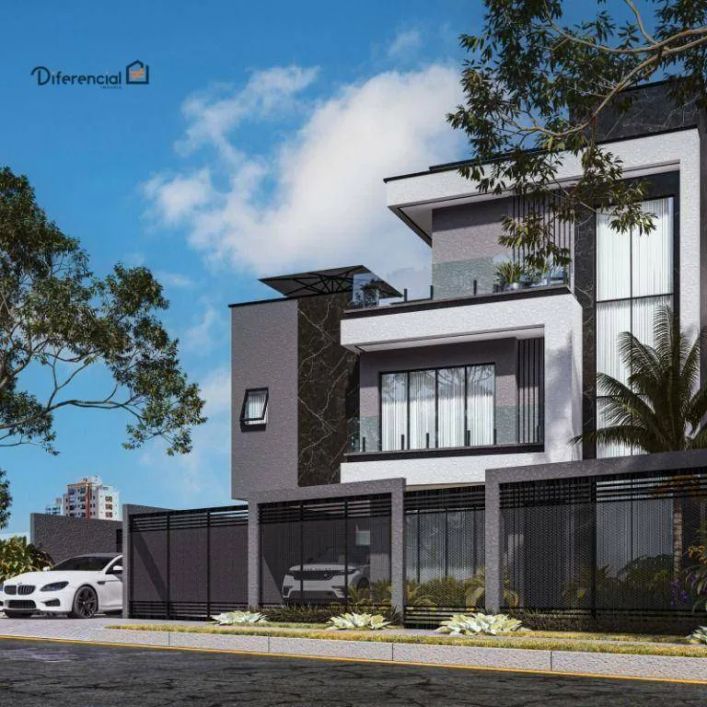 Sobrado com 3 dormitórios à venda, 136 m² por R$ 989.000,00 - Água Verde - Curitiba/PR