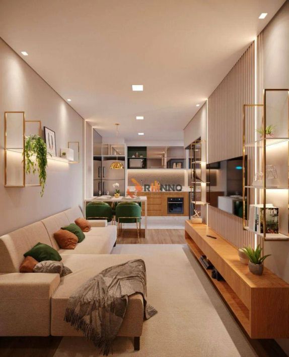 Apartamento com 2 quartos, 45,62 m² no bairro Novo Mundo.