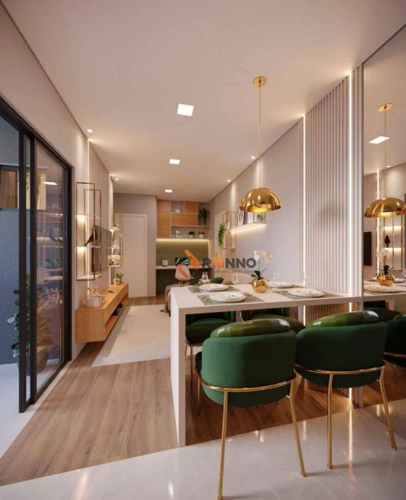 Apartamento com 2 quartos, 45,62 m² no bairro Novo Mundo.