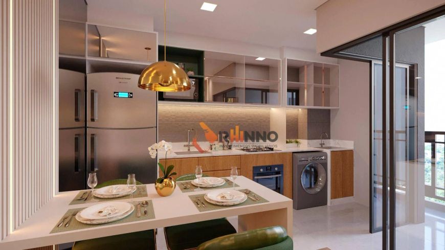 Apartamento com 2 quartos, 45,62 m² no bairro Novo Mundo.