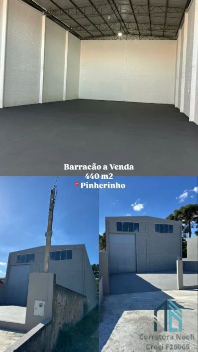 Barracão Industrial/Comercial a venda 12x40 no Pinheirinho em Curitiba PR