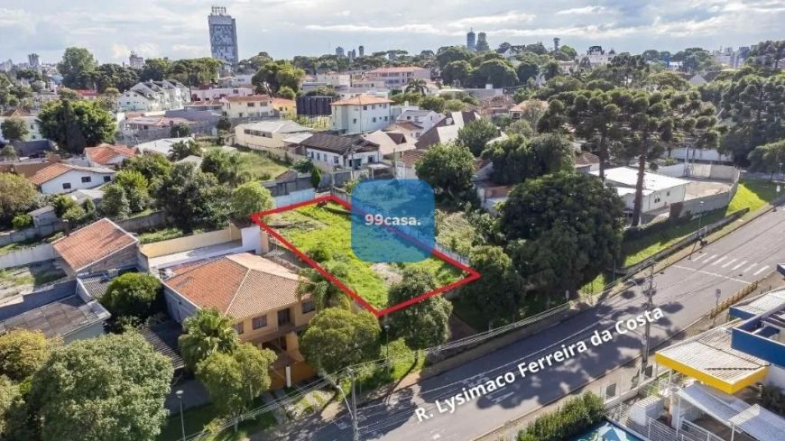 Terreno para alugar, 520 m - Centro Cívico - Curitiba PR