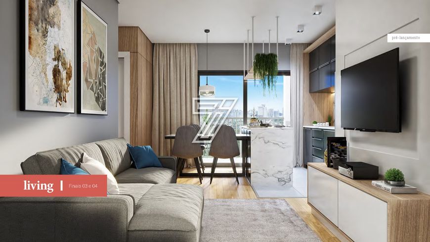 Apartamento à venda 55 m 2 quartos em Água Verde - Curitiba - PR