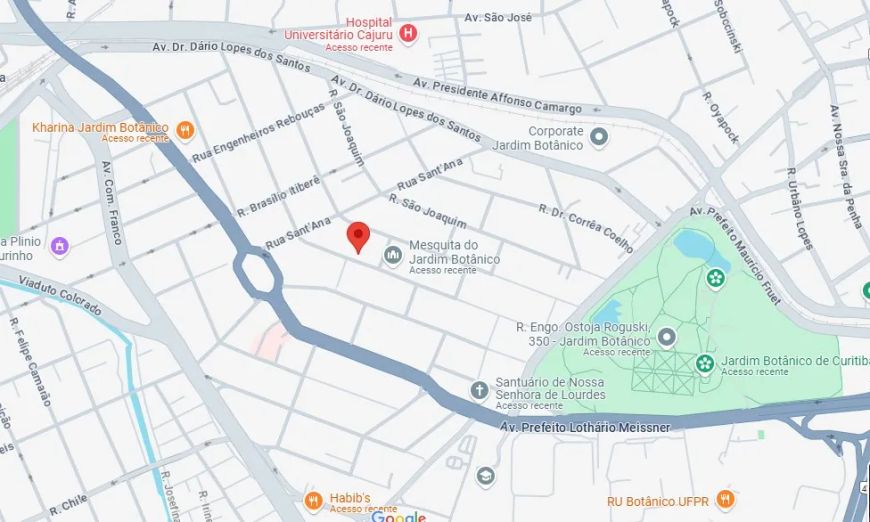 Terreno à venda no bairro Jardim Botânico com 616m2