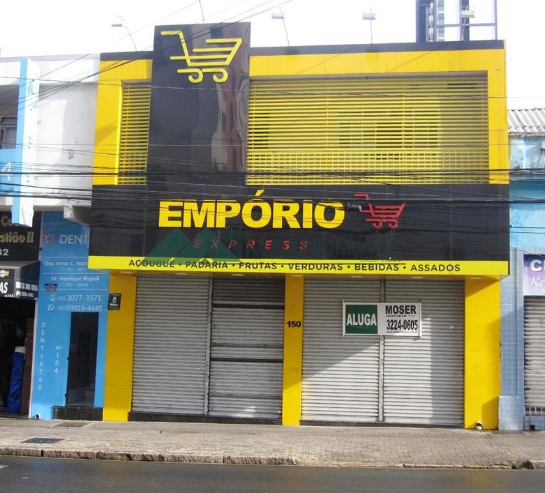 Loja para alugar, 172.00 m2 por R$ 13200.00 - Centro - Curitiba/PR