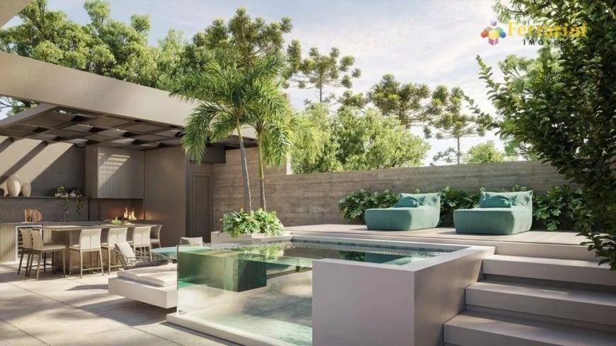 Apartamento com 3 dormitórios à venda, 115 m² por R$ 1.423.125,00 - Ahú - Curitiba/PR
