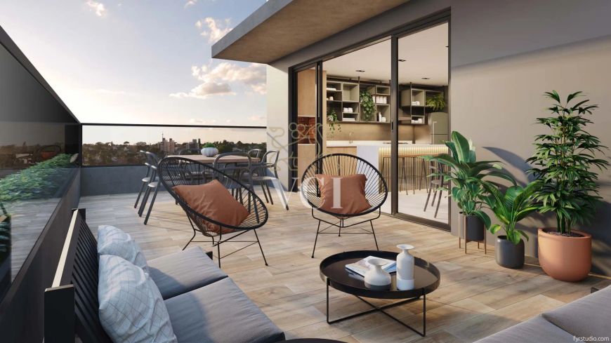 Duplex para venda tem 86 metros quadrados com 2 quartos em Água Verde - Curitiba - PR