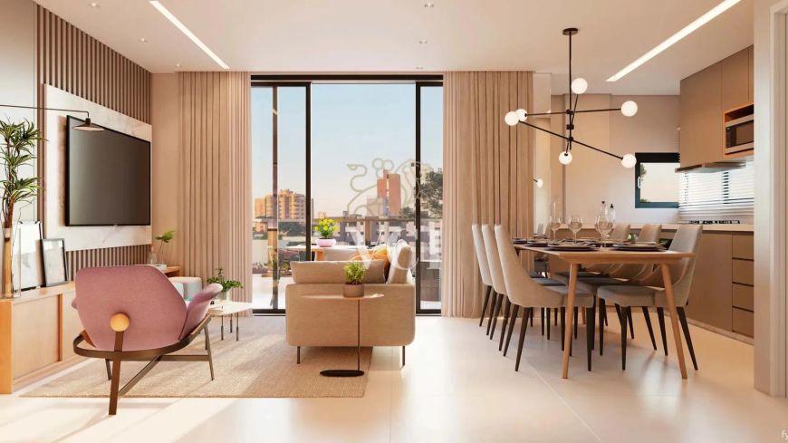 Duplex para venda tem 86 metros quadrados com 2 quartos em Água Verde - Curitiba - PR