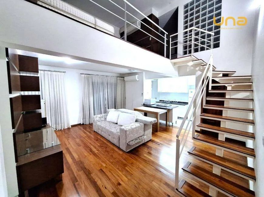 Loft com 1 dormitório para alugar, 82 m² por R$ 5.220,00/mês - Bigorrilho - Curitiba/PR