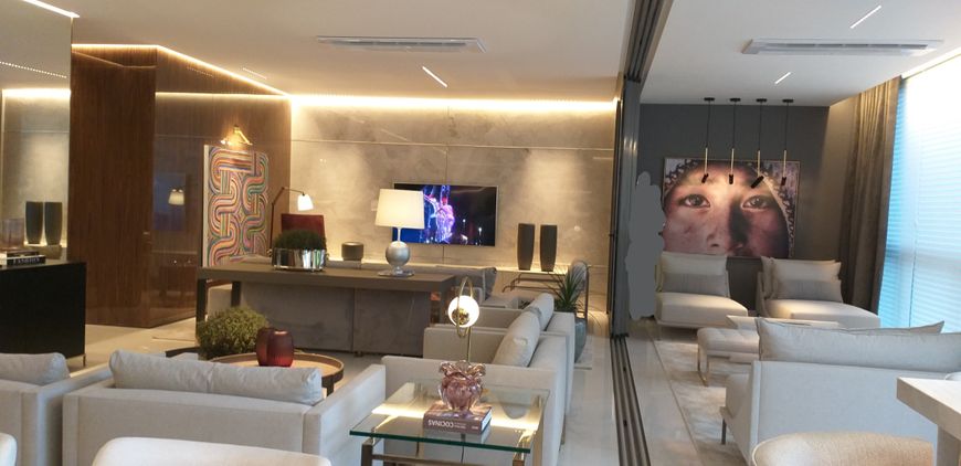 Apartamento para venda tem 288 metros quadrados com 4 quartos em Ecoville - Curitiba - PR