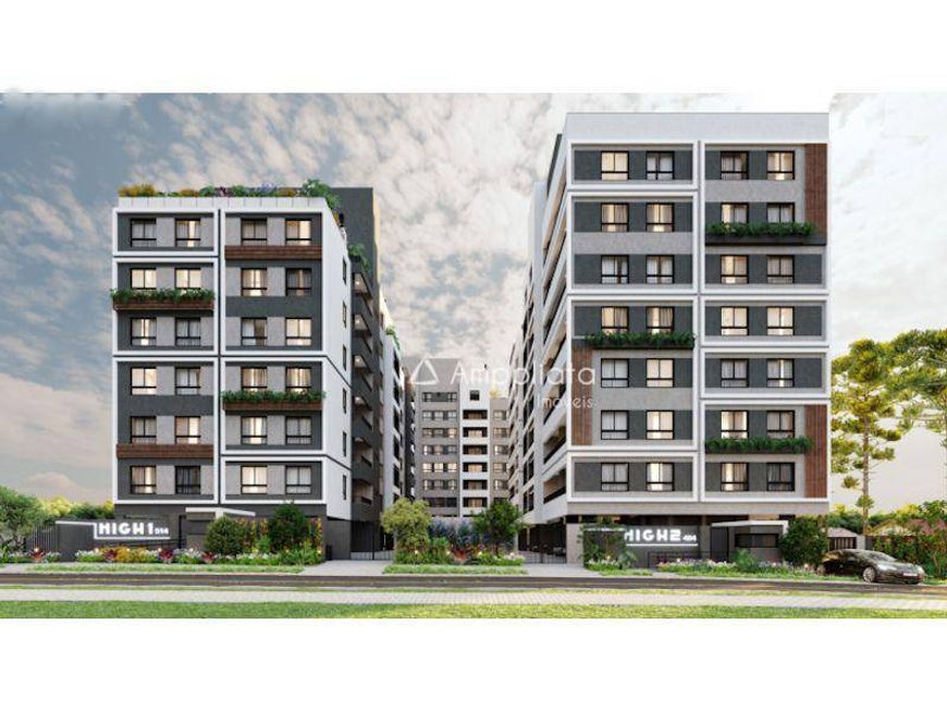 Apartamento Studio à Venda com sacada e churrasqueira no Novo Mundo