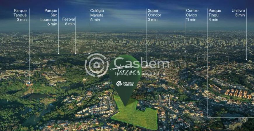 Terreno no Condomínio Paysage Terrara com 160m² pronto para construir
