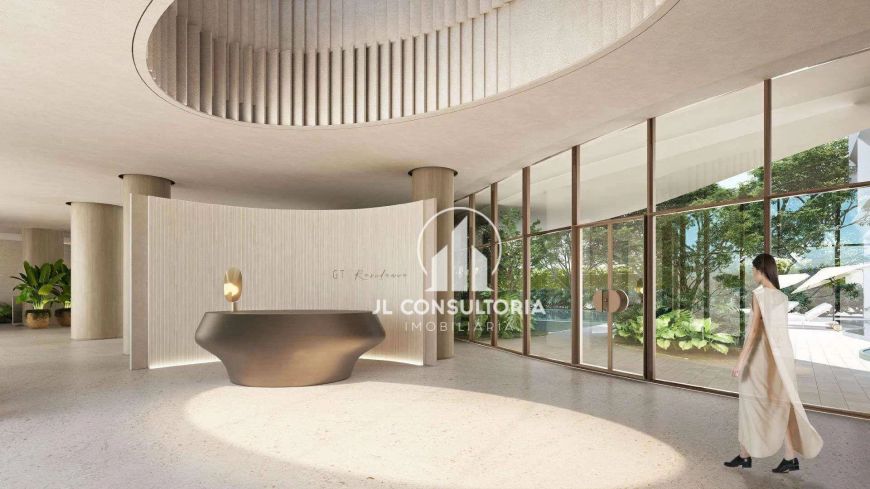 Cobertura com 1 dormitório à venda, 65 m² por R$ 1.388.700,00 - Centro - Curitiba/PR