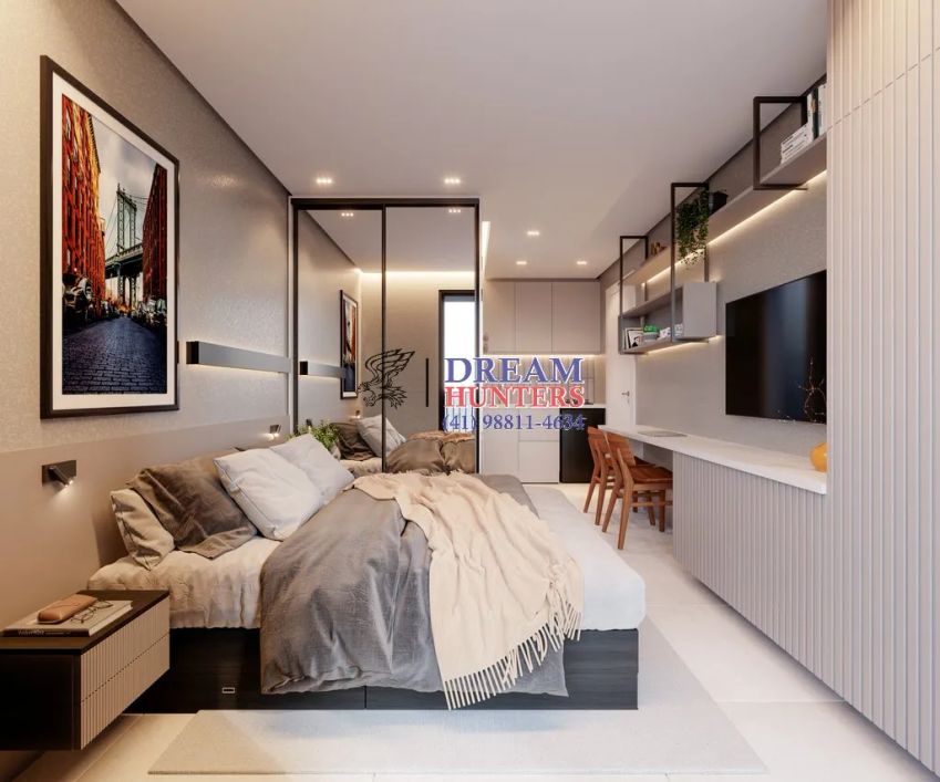 Garden de 26.73m² no bairro Alto da Glória, com 1 quarto e 1 banheiro