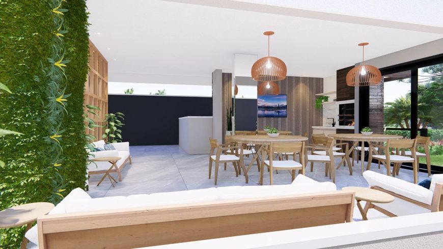 Apartamento à venda no Condomínio Residencial Ravena em Curitiba-PR, bairro Hauer: 1 quarto, 1 sala,