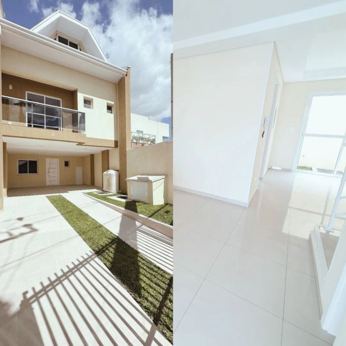 Espaçoso Sobrado de 193m² com 3 Quartos no Campo Comprido