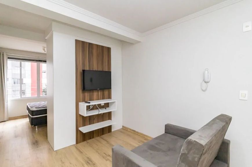 Apartamento com 1 dormitório para alugar, 46 m² por R$ 2.633,23/mês - Centro - Curitiba/PR
