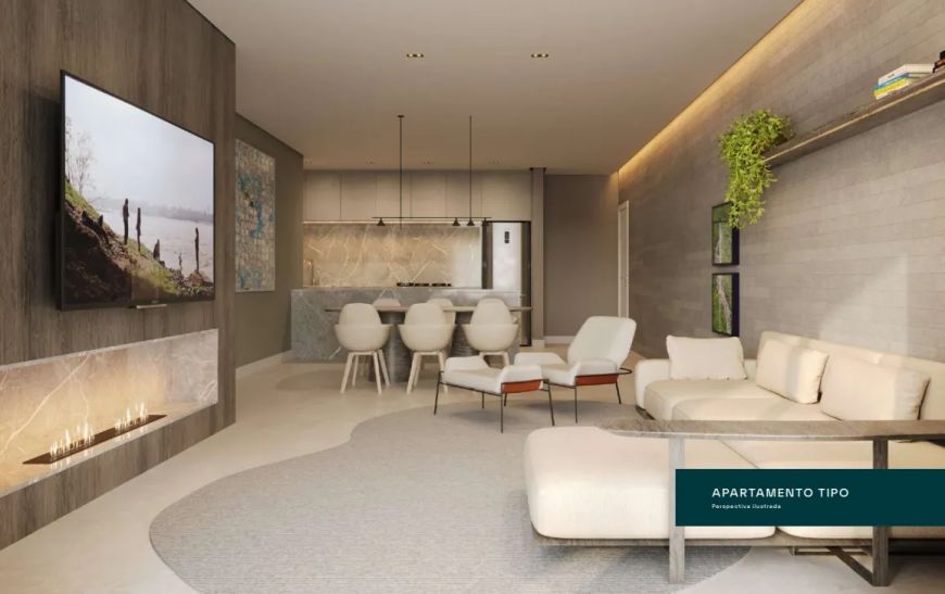 Apartamento com 2 suítes à venda no Água Verde em Curitiba: Bento 246 Residence