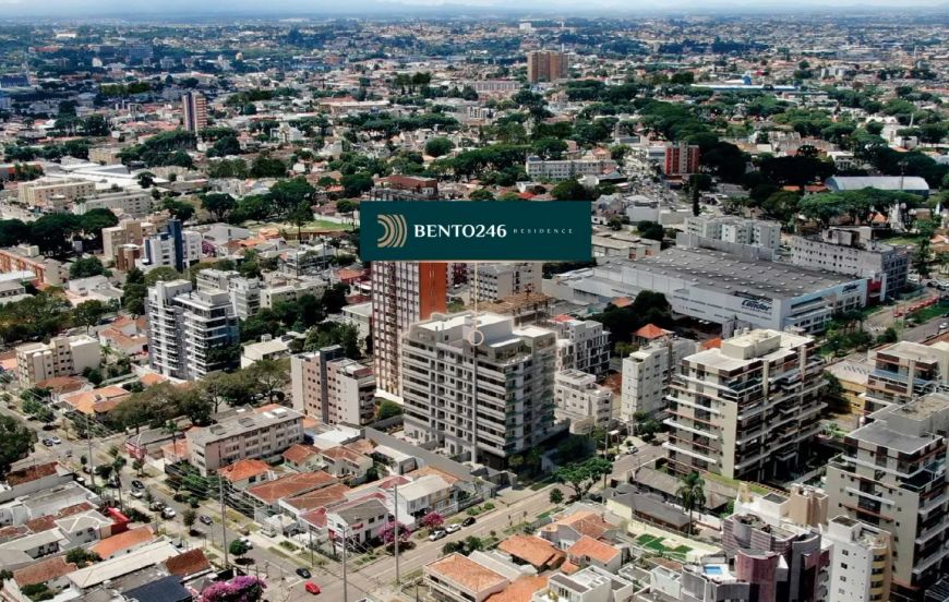 Apartamento com 2 suítes à venda no Água Verde em Curitiba: Bento 246 Residence