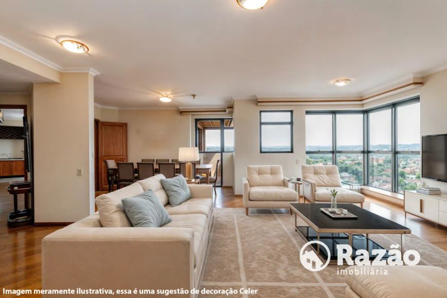APARTAMENTO COM 4 QUARTOS - 220,22m² PRIVATIVOS - CHAMPAGNAT - REF 5902-RAZÃO