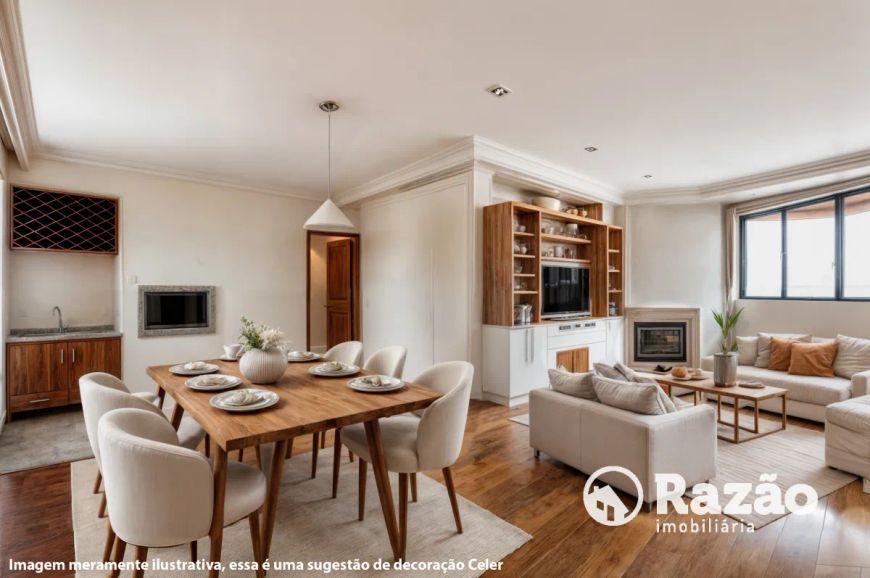 APARTAMENTO COM 4 QUARTOS - 220,22m² PRIVATIVOS - CHAMPAGNAT - REF 5902-RAZÃO