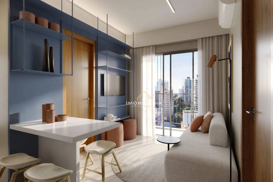 Apartamento com 2 dormitórios à venda, 44 m² por R$ 425.000,00 - Novo Mundo - Curitiba/PR