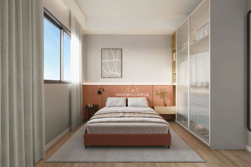 Apartamento com 2 dormitórios à venda, 44 m² por R$ 425.000,00 - Novo Mundo - Curitiba/PR