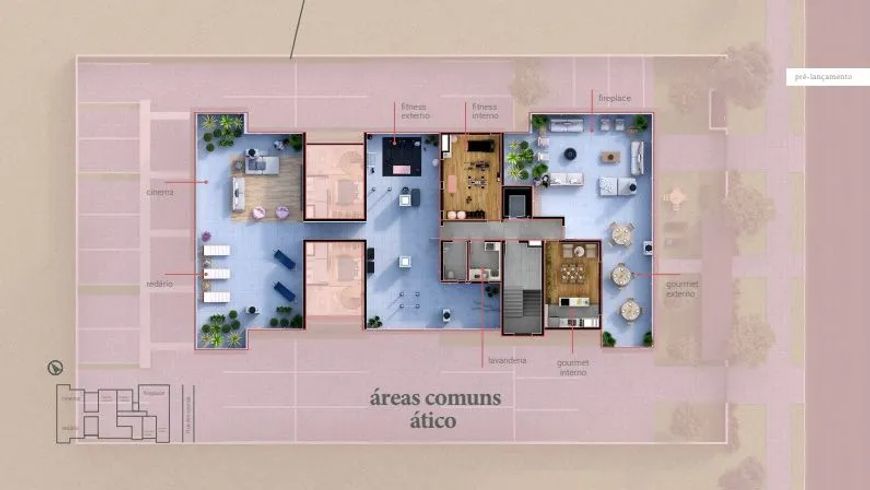 Apartamento com 2 dormitórios à venda, 56 m² por R$ 558.000,00 - Água Verde - Curitiba/PR