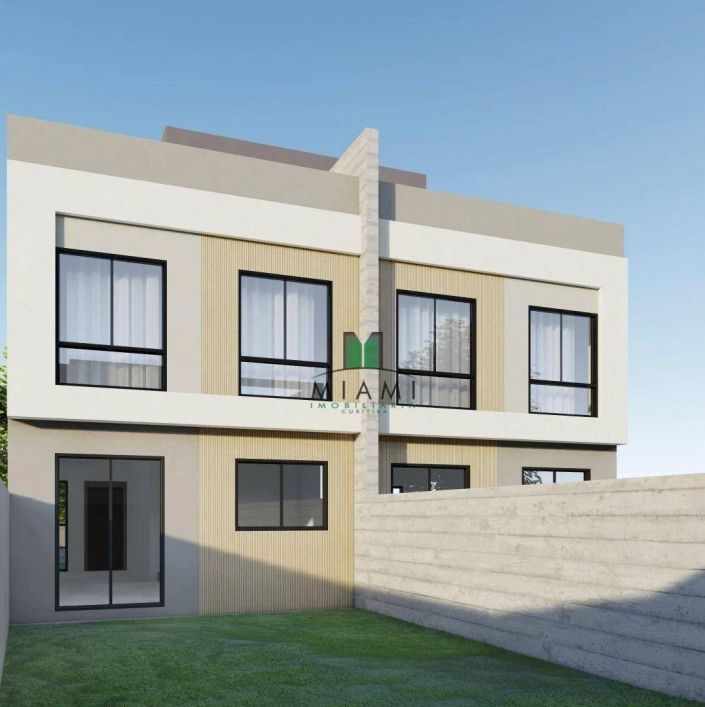 Sobrado Interno com 3 dormitórios à venda, 145 m² por R$ 652.000 - Xaxim - Curitiba/PR