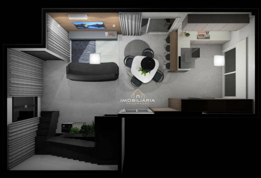 Casa com 3 dormitórios à venda, 192 m² por R$ 1.250.000,00 - Santa Cândida - Curitiba/PR