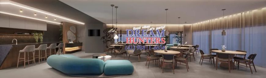 Cobertura Duplex de 23.78m² no bairro Portão, com 1 quarto e 1 banheiro