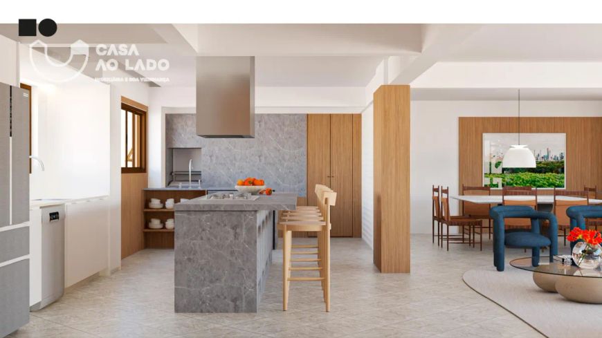 Apartamento Retrofit 270m² com 04 suítes no Batel - Curitiba/PR