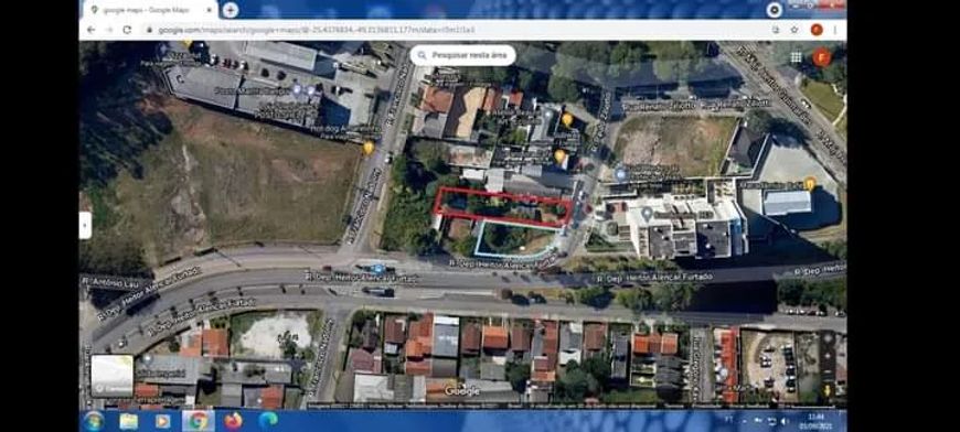 TERRENO à venda com 510m² por R$ 2.000.000,00 no bairro Campina do Siqueira - CURITIBA / PR